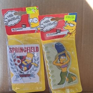The Simpsons Air Freshener Set - Lemon and Vanilla